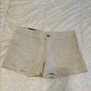 Banana Republic Women's Beige Linen Shorts